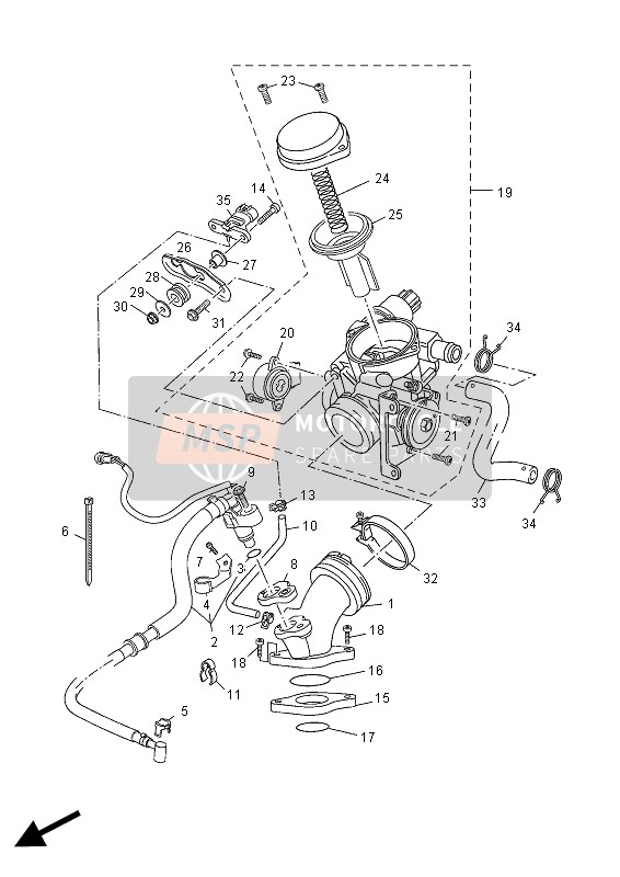 Yamaha YP250R X-MAX SPORT 2012 Consumo para un 2012 Yamaha YP250R X-MAX SPORT